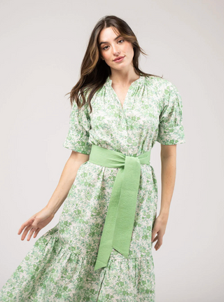The Jane Dress in Green Garden