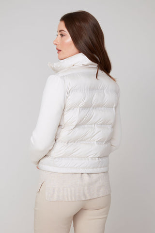 Woven Jacket in Oyster
