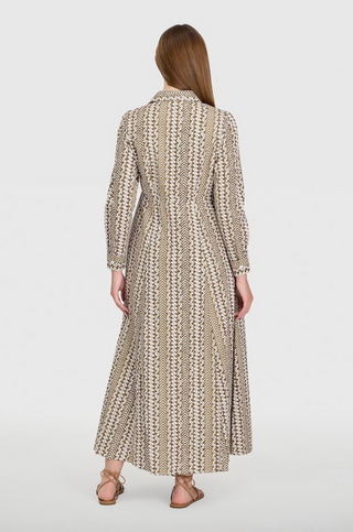 Classic Shirt Dress in Driftwood