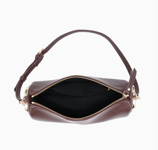 Luciana Shoulder Bag in Chocolate