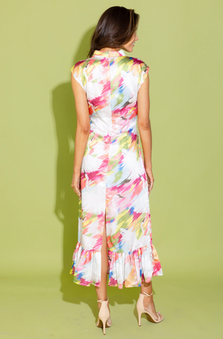 Estelle Dress in Cygnet