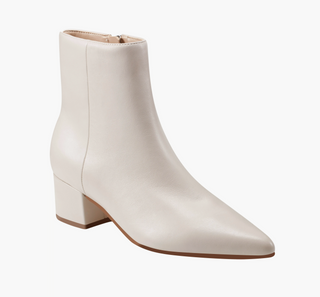 Leonna Booties in Ivory