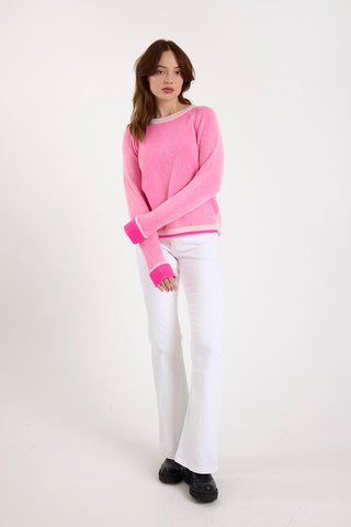 Irene Sweat in Quartz Pink/Diva Pink