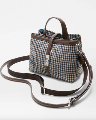 Mini Astor Top Handle in Heritage Check