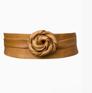 Wrap Belt in Caramel