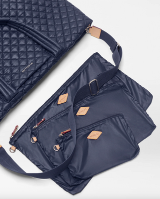 Large Metro Tote Deluxe in Navy