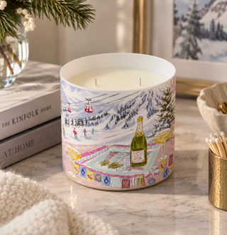 Après Mahjong Hand Illustrated Soy Candle Double Wick