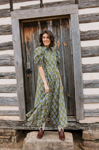 Rosie Dress in Verdant