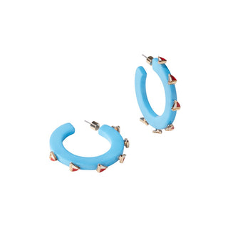 Large Sailboat Jewel Hoop