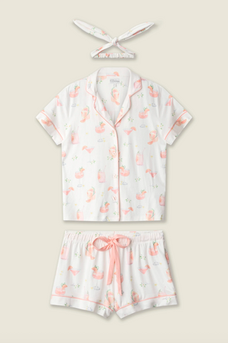 Paloma Mama Sweet Sips 3-Piece PJ Set in Ivory