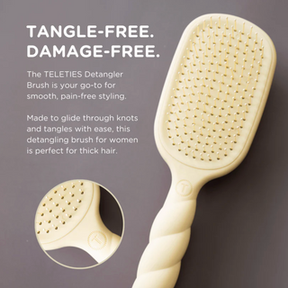 Detangler Hair Brush for Thick Hair – Tan