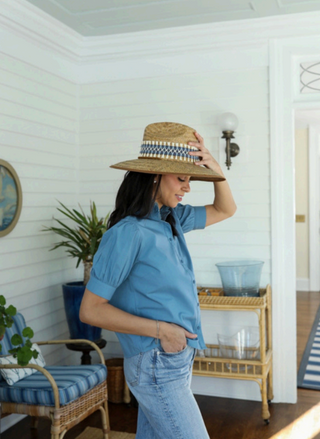 Kate Top in French Blue