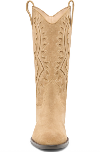 Tomara in Cashew Suede