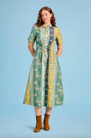Sutton Dress in Paisley Ribbon