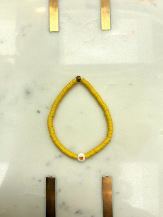 4MM Colorful Bracelet w/ Heart