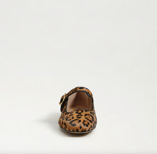 Michaela Mary Jane Flat in Leopard