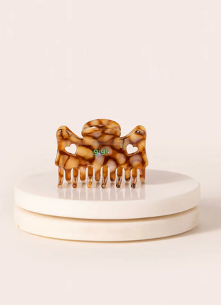 Small Cinnamon Hair Clip