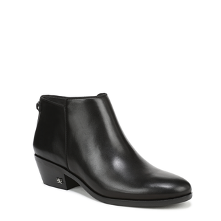 Petty Ankle Boot in Black Leather