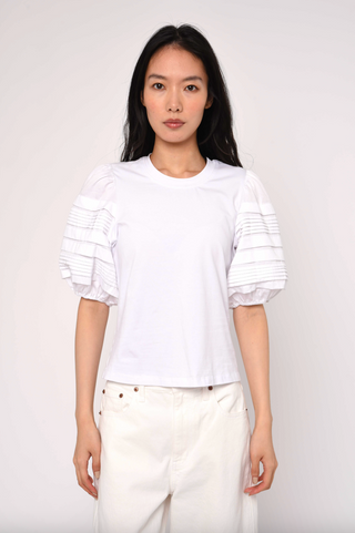 Dylan Tee in Bright White