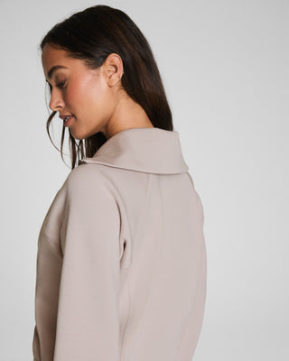 Spanx® Airessentials Half Zip in French Grey