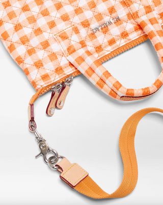 Micro Sutton in Sunset Orange Gingham