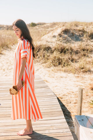 Gibbons Dress in Sunny Stripes