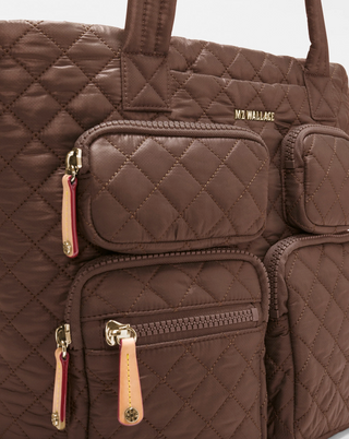 Medium Metro Travel Tote in Walnut Brown