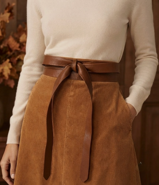 Wrap Belt in Whiskey
