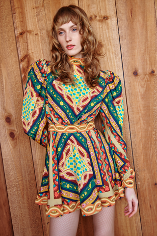Botan Dress in Multi