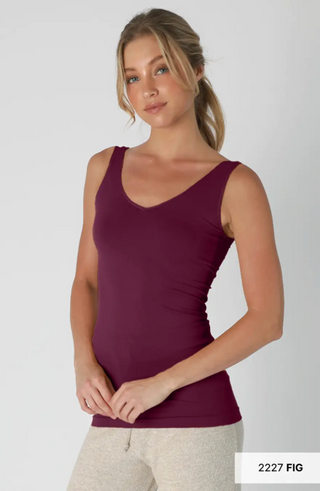 Reversible Tank Top in Fig