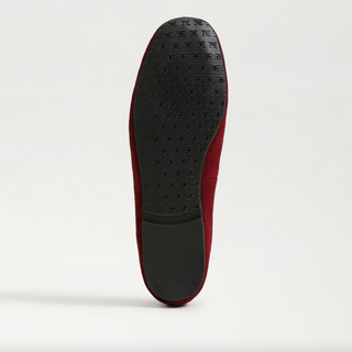 Alie Ballet Flat in French Merlot Suede