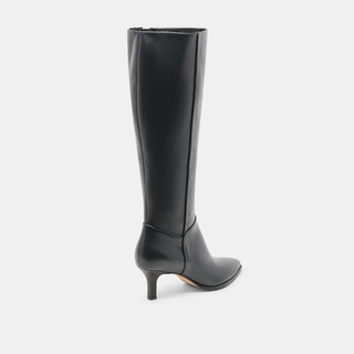 Aldy Boot in Black Leather