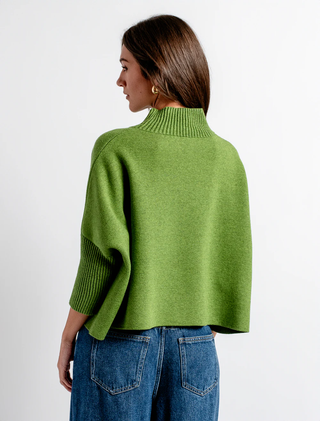 Aja Sweater in Winter Green