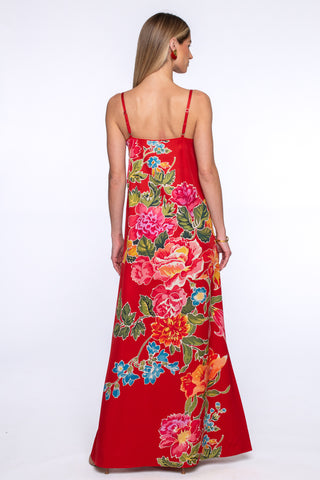 Betsy Dress in Fall Blooms