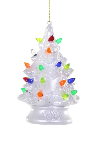VINTAGE CERAMIC TREE -WHITE