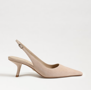 Bianka Slingback Pump in Cappuccino Suede