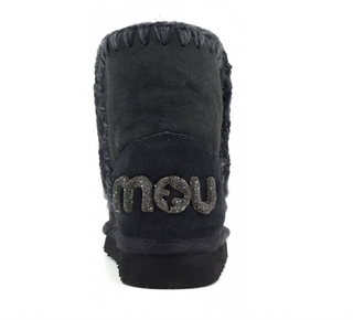 Eskimo 18 Glitter Logo in Black