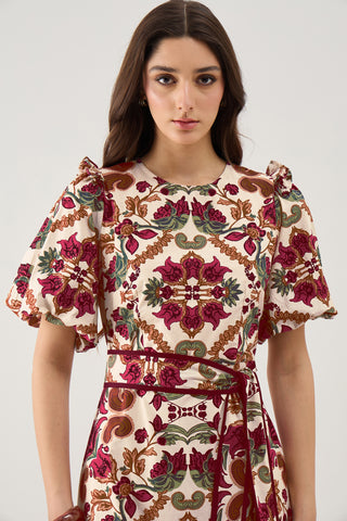 Antonia Dress in Westminster Berry