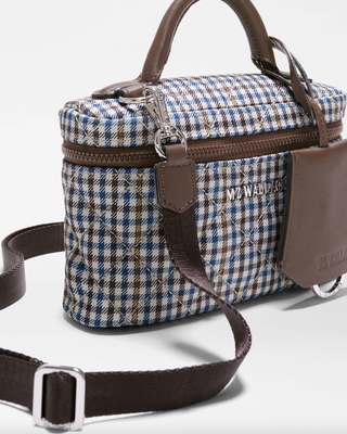 Metro Train Case Crossbody in Heritage Check