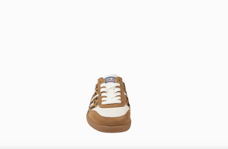 EASTER in WHITE LEOPARD Backless Sneakers