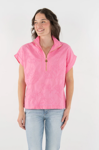 Poppy Pullover in Rosé