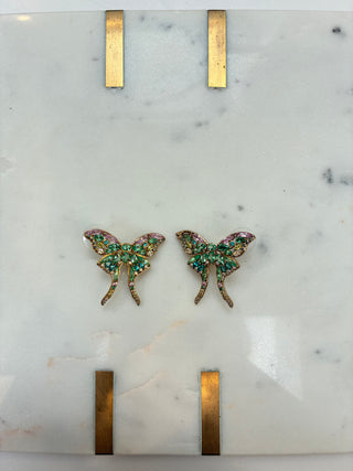 Medium Rosie Butterfly - Green Multi