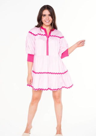 Charlotte Dress in Sweetheart