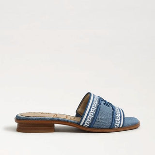 Stevie Slide Sandal in Navy Multi
