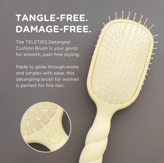 Detangler Hair Brush for Fine Hair – Tan