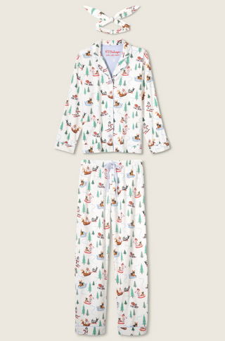 Sleigh All Day 3-Piece Flannel PJ Set