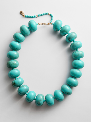 Joan Semi-Precious Necklace in Turquoise