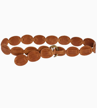 Shishi Wrap Belt in Cognac