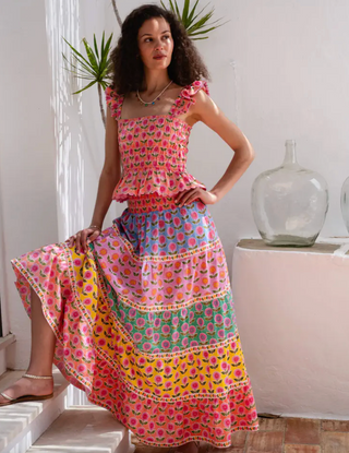 Jessica Skirt in Rainbow Mix