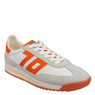 Barkley Jogger in White/Orange